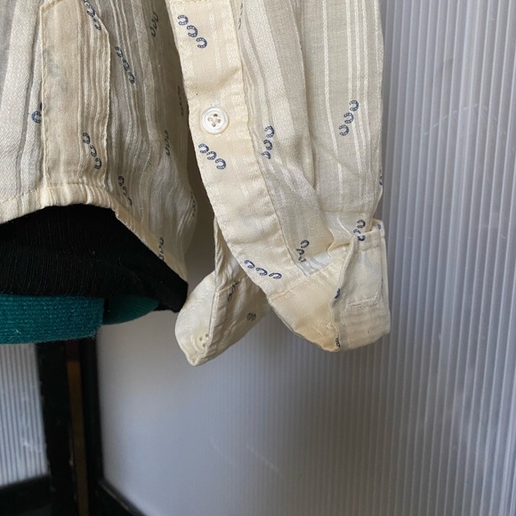 J Crew Vintage Linen Button Down XS - Picture 4 of 9